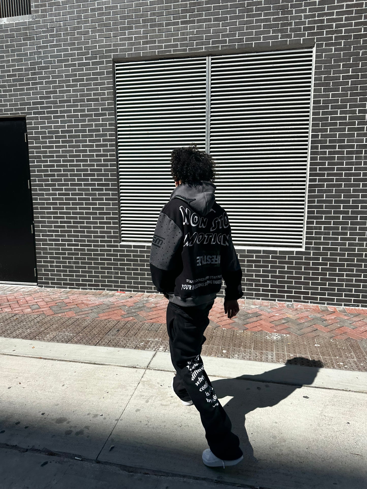 N$M HURRICĄNØ🌪️ BLAÇK W🐺LF TRACKSUIT