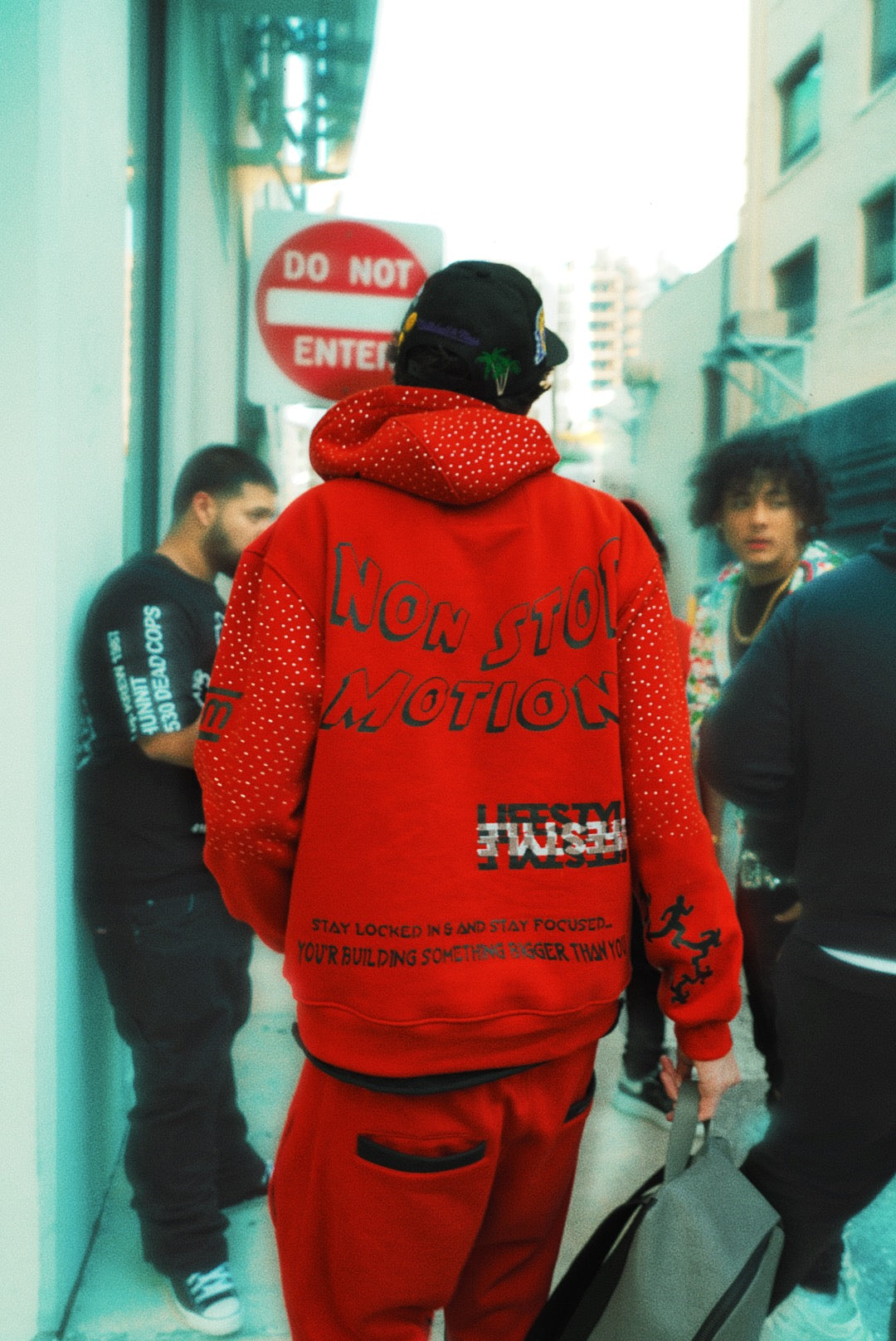 N$M ĐYNĄMITE🧨RĘĐ VERMILLIØN TRACKSUIT